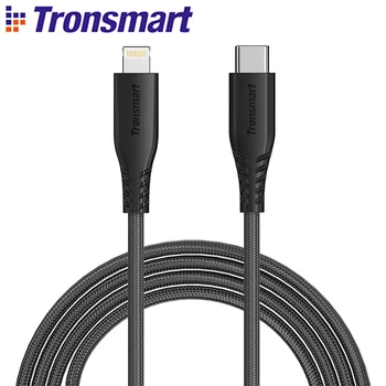 Tronsmart LCC03 Type C Cable USB C to LightningCable Fast Charge Cable with MFi,Power Delivery Fast charging
Tronsmart LCC03 Type C Cable USB C to LightningCable Fast Charge Cable with MFi,Power Delivery Fast charging