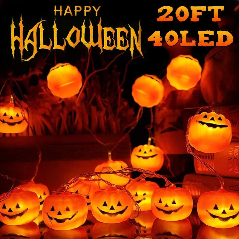 Halloween Pumpkin Lights Holiday LED Lamp String Manual DIY Party Outdoor Lamp String Light Home Garden Decorative Lantern
Halloween Pumpkin Lights Holiday LED Lamp String Manual DIY Party Outdoor Lamp String Light Home Garden Decorative Lantern