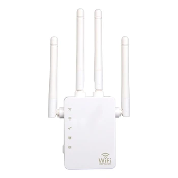 WiFi Range Extender 300/ 1200Mbps Dual Band 2.4/5GHz Wi-Fi Internet Signal Booster Wireless Repeater for Router Easy Setup WPS E
WiFi Range Extender 300/ 1200Mbps Dual Band 2.4/5GHz Wi-Fi Internet Signal Booster Wireless Repeater for Router Easy Setup WPS E