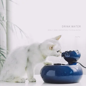 Pet Water Feeder New Ceramic Water Dispenser Automatic Circulating Drinker with USB Charging Pet Drinking Fountain Dispenser
Pet Water Feeder New Ceramic Water Dispenser Automatic Circulating Drinker with USB Charging Pet Drinking Fountain Dispenser