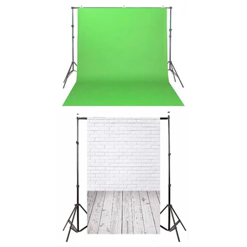 5X7FT White Brick Wall Wood Floor Vinyl Backdrop Studio Photography Background with Stand Backdrop Set Green
5X7FT White Brick Wall Wood Floor Vinyl Backdrop Studio Photography Background with Stand Backdrop Set Green