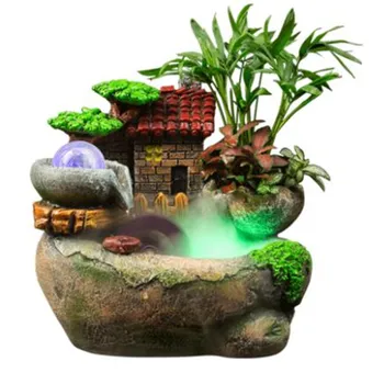 FENG SHUI WHEEL ROCKERY WATER FOUNTAIN WATER CONTROL HOME DECORATION LUCKY DECORATION MINIATURE LANDSCAPE BONSAI DESKTOP HUMIDIF
FENG SHUI WHEEL ROCKERY WATER FOUNTAIN WATER CONTROL HOME DECORATION LUCKY DECORATION MINIATURE LANDSCAPE BONSAI DESKTOP HUMIDIF