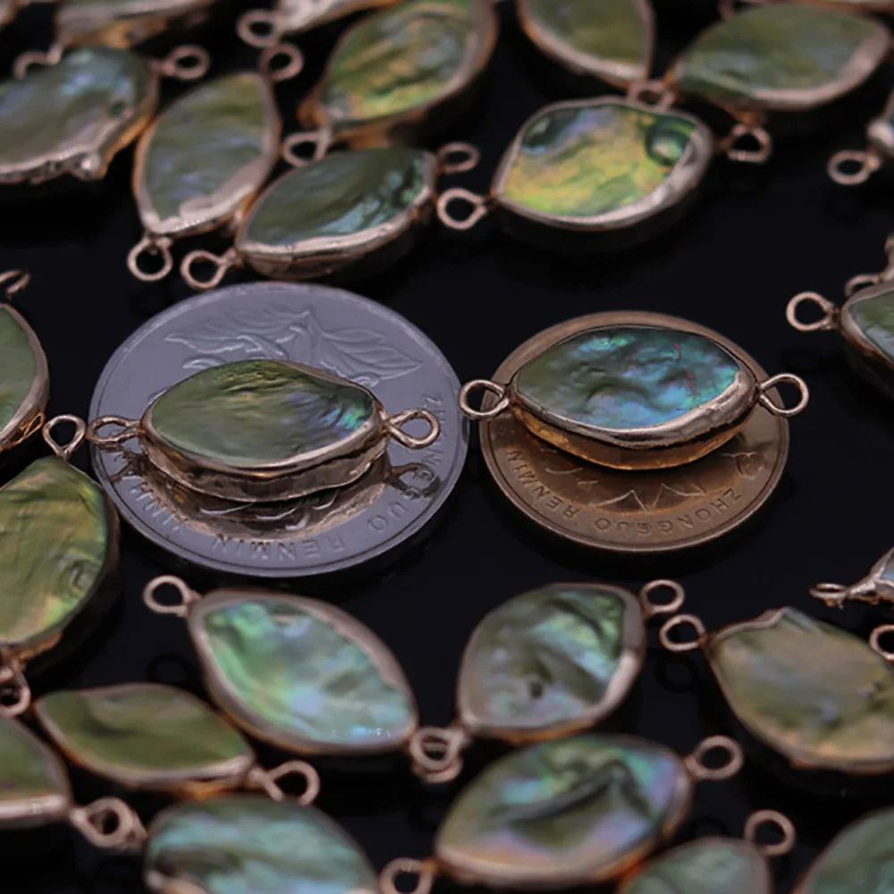 Овальный бутиковый соединитель из натурального жемчуга, сделай сам, аксессуары для ювелирных изделий, подарков, 2 шт. 
Овальный бутиковый соединитель из натурального жемчуга, сделай сам, аксессуары для ювелирных изделий, подарков, 2 шт.