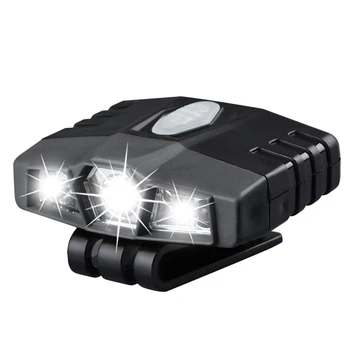 Ultra Bright Hands-Free Led Clip On Hat Light - Rechargeable 150 Lumens Lightweight Spotlight Waterproof Cap Light Flashlight he
Ultra Bright Hands-Free Led Clip On Hat Light - Rechargeable 150 Lumens Lightweight Spotlight Waterproof Cap Light Flashlight he