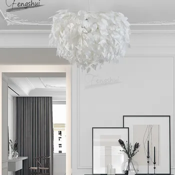 Nordic LED Leaf Pendant Lamp Lighting Modern White Art Feather Pendant Lights Dining Room Bedroom Living Room Loft Hanging Lamp
Nordic LED Leaf Pendant Lamp Lighting Modern White Art Feather Pendant Lights Dining Room Bedroom Living Room Loft Hanging Lamp