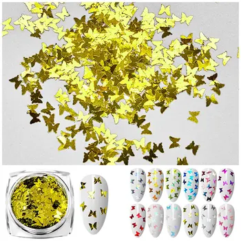 Holographic Butterfly Shape Nail Art Glitter Sequins Flakes Sparkly 3D Colorful Sequins Mixed Spangles Manicure Nails Art Decore 
Holographic Butterfly Shape Nail Art Glitter Sequins Flakes Sparkly 3D Colorful Sequins Mixed Spangles Manicure Nails Art Decore