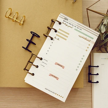 1 Pc DIY Metal Clip 3 Holes Ring for Notebook Loose Leaf Diary Photo Album Binding
1 Pc DIY Metal Clip 3 Holes Ring for Notebook Loose Leaf Diary Photo Album Binding