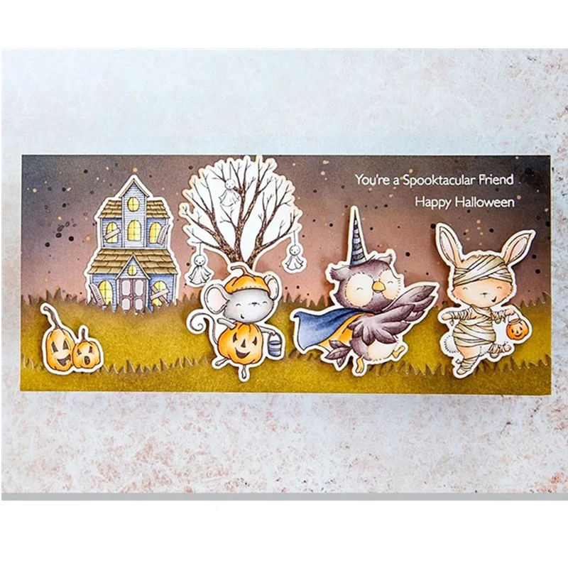 2019 3D New Layer Metal Cutting Dies and In Scrapbooking For Paper Making Spooktacular Friends Embossing Frame Card Stamps Set
2019 3D New Layer Metal Cutting Dies and In Scrapbooking For Paper Making Spooktacular Friends Embossing Frame Card Stamps Set