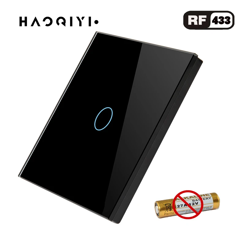 HAOQIYI Control switch RF433 radio frequency connection Wireless remote control, control panel,
HAOQIYI Control switch RF433 radio frequency connection Wireless remote control, control panel,