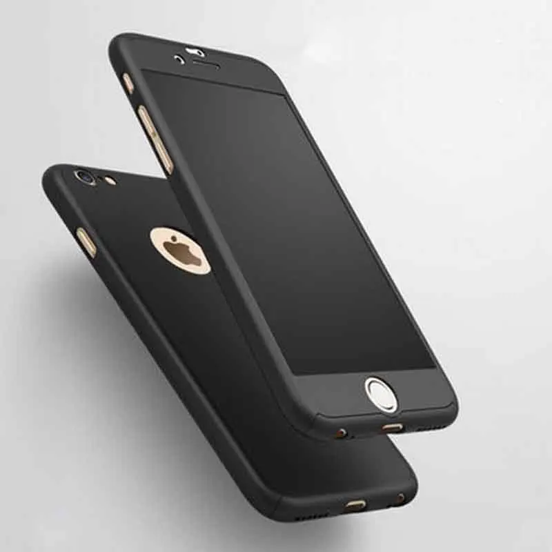 360 all-round Protection Phone Case for iphone xr x xsmax xs PC Hard Capa for iphone 7 8 6s plus Anti-knock Tempered Film Cover
360 all-round Protection Phone Case for iphone xr x xsmax xs PC Hard Capa for iphone 7 8 6s plus Anti-knock Tempered Film Cover