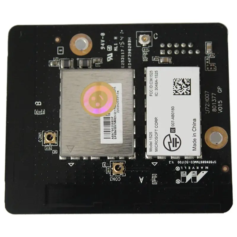 Replacement Wireless WIFI Module Circuit Board 1525/1653 for Microsoft One Console
Replacement Wireless WIFI Module Circuit Board 1525/1653 for Microsoft One Console