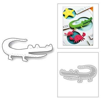 2020 New Lovely Animal Crocodile Sewing Thread Embossing Metal Cutting Dies For Scrapbooking Album Greeting Card Making No Stamp
2020 New Lovely Animal Crocodile Sewing Thread Embossing Metal Cutting Dies For Scrapbooking Album Greeting Card Making No Stamp