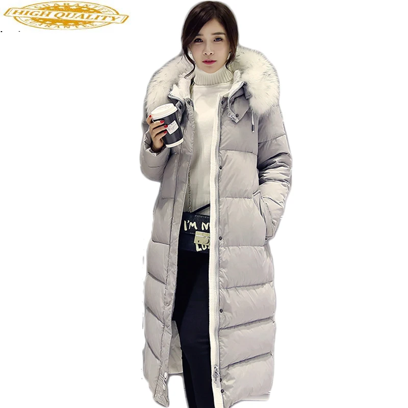 Winter Jacket Women Parka 2020 White Duck Down Thick Long Jackets For Women Hood Faux Fur Collar Winter Coat LX08
Winter Jacket Women Parka 2020 White Duck Down Thick Long Jackets For Women Hood Faux Fur Collar Winter Coat LX08