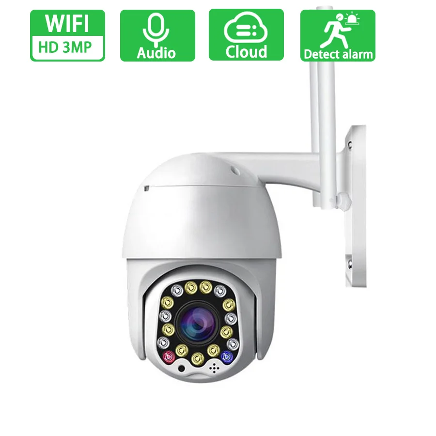 HD 1080P PTZ IP Camera WiFi Wireless Auto Tracking Security Camera Outdoor Waterproof 2MP Night Vision CCTV Surveillance Camera
HD 1080P PTZ IP Camera WiFi Wireless Auto Tracking Security Camera Outdoor Waterproof 2MP Night Vision CCTV Surveillance Camera