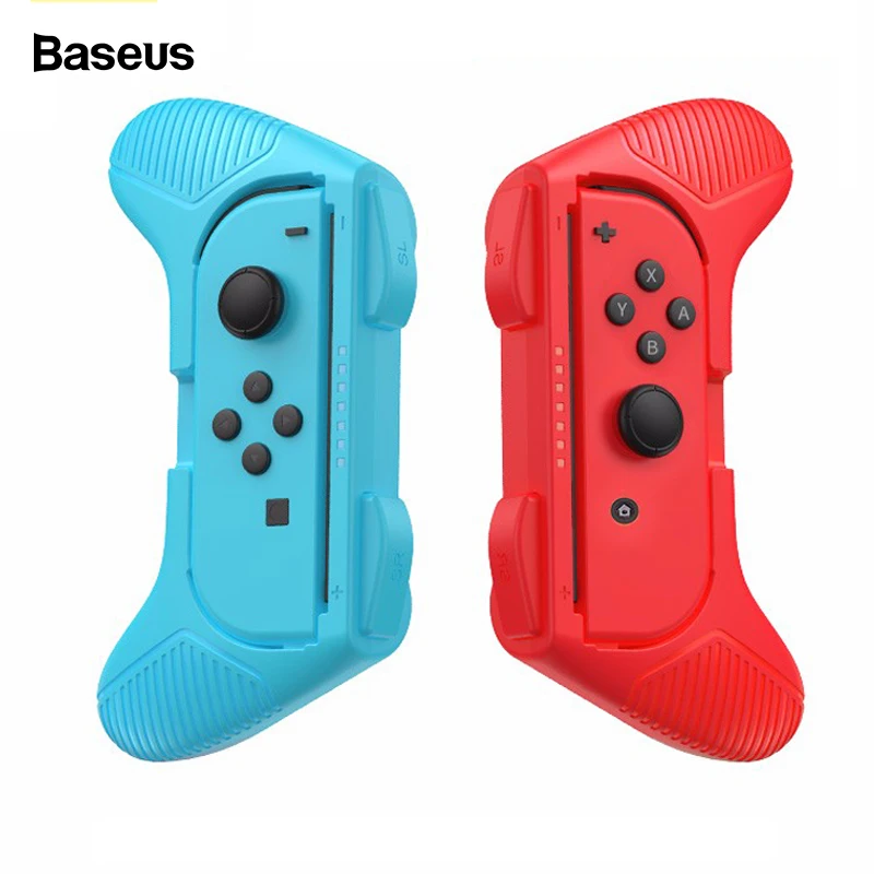 Baseus 2pc Gamepad Grip Wheel Holder For Nintend Switch Left Right Joy-Con Game Controller For Nintendo Switch Joypad Stand Case
Baseus 2pc Gamepad Grip Wheel Holder For Nintend Switch Left Right Joy-Con Game Controller For Nintendo Switch Joypad Stand Case