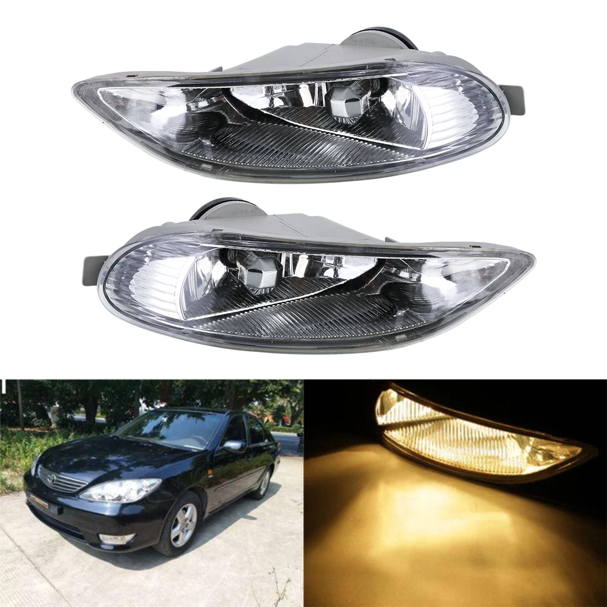 Fog Light Front Bumper Lamp Clear Fog Lights For 2005-2008 Toyota Corolla Camry Solara Fog Light Dropshipping
Fog Light Front Bumper Lamp Clear Fog Lights For 2005-2008 Toyota Corolla Camry Solara Fog Light Dropshipping
