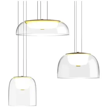 Nordic Transparent Glass LED Pendant Lights Living Room Dining Room Pendant Light Bar Cafe Loft Deco Hanging Lamp Lustre Fixture
Nordic Transparent Glass LED Pendant Lights Living Room Dining Room Pendant Light Bar Cafe Loft Deco Hanging Lamp Lustre Fixture