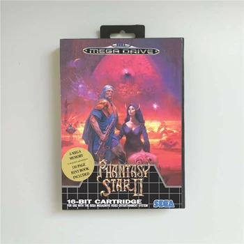 Phantasy Star II 2 - EUR Cover With Retail Box 16 Bit MD Game Card for Megadrive Genesis Video Game Console Battery Save
Phantasy Star II 2 - EUR Cover With Retail Box 16 Bit MD Game Card for Megadrive Genesis Video Game Console Battery Save