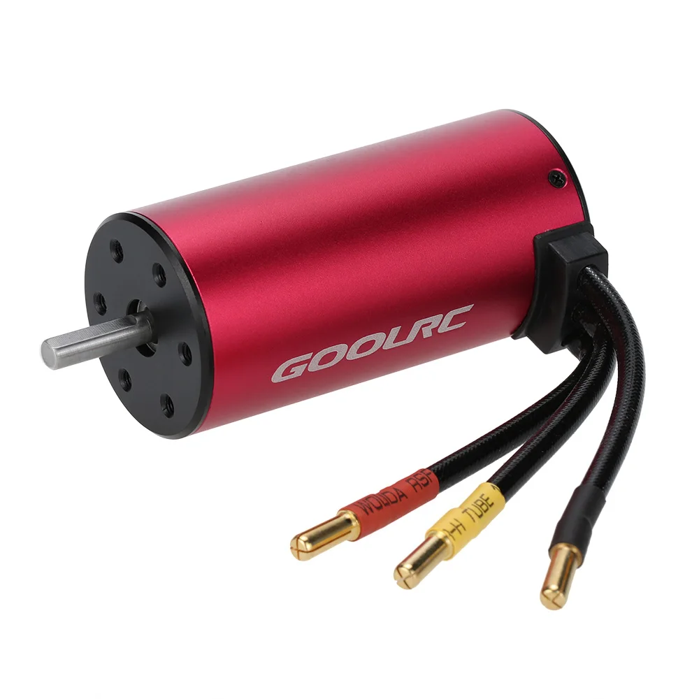 GoolRC S3674 2650KV 4 Poles Sensorless RC Brushless Motor for RC Car 1/8 RC Rock Crawler Truck Vehicle Model Part Motor
GoolRC S3674 2650KV 4 Poles Sensorless RC Brushless Motor for RC Car 1/8 RC Rock Crawler Truck Vehicle Model Part Motor