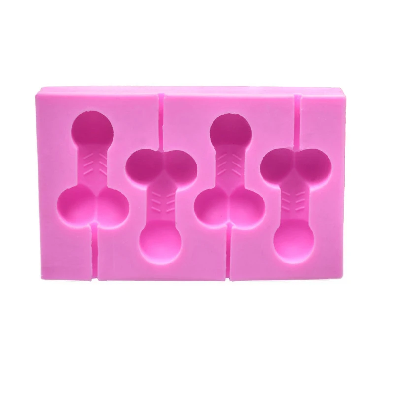 

Penis Shape Lollipop Silicone Mold Form For Chocolate Cake Fondant Cookie Mould Jelly Pudding Baking Cake Decorating Tools