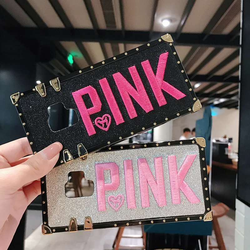 Cover For Samsung Note10 Plus S10e S10 Plus Note9 Note8 S9 S8 A10 A20 A30 A50 A70 M20 M30 Case Square Embroidery Pink Girly Case
Cover For Samsung Note10 Plus S10e S10 Plus Note9 Note8 S9 S8 A10 A20 A30 A50 A70 M20 M30 Case Square Embroidery Pink Girly Case
