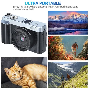 best selling dropshipping P12 Digital Camera Camcorder Full HD WiFi 3.0Inch 180Degree Rotation Flip Screen for wearable devices
best selling dropshipping P12 Digital Camera Camcorder Full HD WiFi 3.0Inch 180Degree Rotation Flip Screen for wearable devices