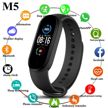 M5 Band Fitness Tracker Sport Smart Band Bluetooth Heart Rate Blood Pressure Oxygen Fitness Bracelet smartwatch For Android IOS
M5 Band Fitness Tracker Sport Smart Band Bluetooth Heart Rate Blood Pressure Oxygen Fitness Bracelet smartwatch For Android IOS