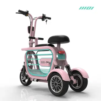 Mini 3 Wheel Kick Scooter Electric Bikes 400W 8AH/10AH/15AH Lithium Battery Foldable Electric Tricycle Adult With Pet Basket
Mini 3 Wheel Kick Scooter Electric Bikes 400W 8AH/10AH/15AH Lithium Battery Foldable Electric Tricycle Adult With Pet Basket