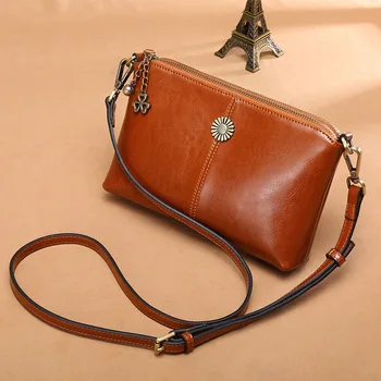 Wholesale real cowhide women's bag cross-slung small bag cowhide hand bag Korean version of one shoulder bag mini bag
Wholesale real cowhide women's bag cross-slung small bag cowhide hand bag Korean version of one shoulder bag mini bag