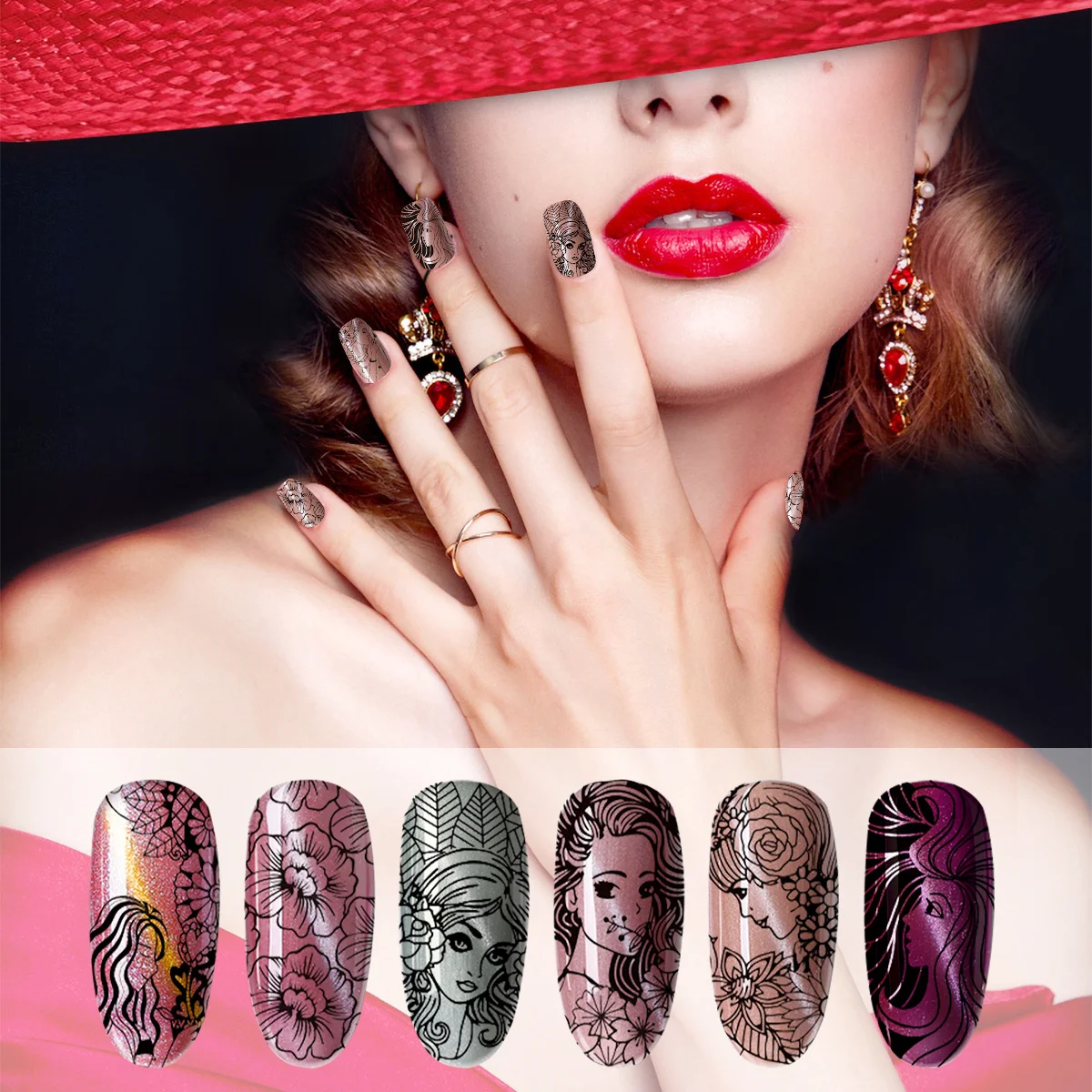 BeautyBigBang XL-025 6*12cm Beautiful Young Girl Rectangle Template Manicure Image Plate Tools Flower Nail Stamping Plate
BeautyBigBang XL-025 6*12cm Beautiful Young Girl Rectangle Template Manicure Image Plate Tools Flower Nail Stamping Plate