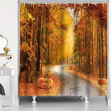 Pumpkin Shower Curtain Autumn Maple Forest Golden Yellow Harvest Field Design Bath Curtains Waterproof with Hooks Bathroom Decor
Pumpkin Shower Curtain Autumn Maple Forest Golden Yellow Harvest Field Design Bath Curtains Waterproof with Hooks Bathroom Decor