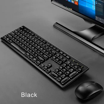 Wireless Keyboard and Mouse 2.4Ghz bluetooth Keyboard With Mouse Noiseless Ultra-Thin Splash proof Keyboard For PC Tablet Phone
Wireless Keyboard and Mouse 2.4Ghz bluetooth Keyboard With Mouse Noiseless Ultra-Thin Splash proof Keyboard For PC Tablet Phone