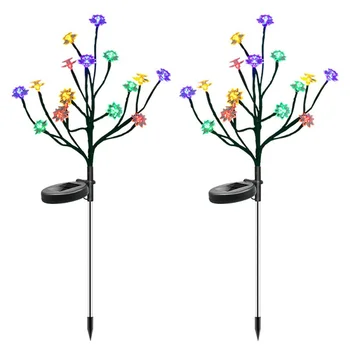 Energy Saving Solar Lamp Cherry Tree 16 LED decoration christmas Garden Ornamental Blossom Solar Lights Branches 
Energy Saving Solar Lamp Cherry Tree 16 LED decoration christmas Garden Ornamental Blossom Solar Lights Branches