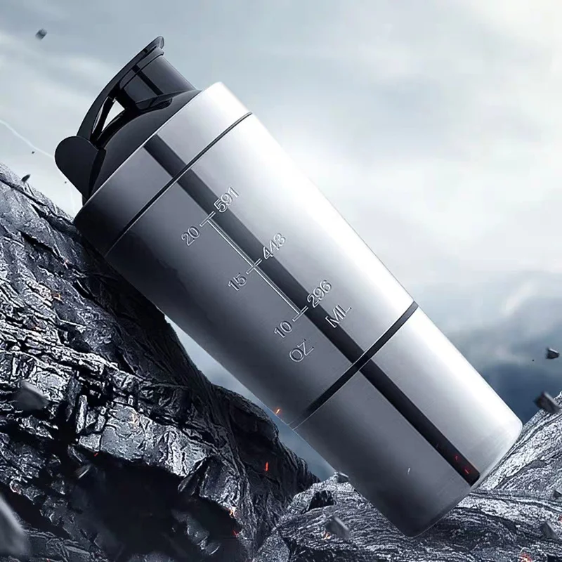 2020 New Stainless Steel Cup Vacuum Mixer Outdoor Drink 26OZ Kettle Detachable Whey Protein Powder Sports Shake Bottle
2020 New Stainless Steel Cup Vacuum Mixer Outdoor Drink 26OZ Kettle Detachable Whey Protein Powder Sports Shake Bottle