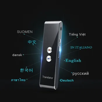 Portable Smart Voice Translator Two Way Upgrade Version for Learning Travel Business Meeting 3 in 1 voice Language Translator
Portable Smart Voice Translator Two Way Upgrade Version for Learning Travel Business Meeting 3 in 1 voice Language Translator