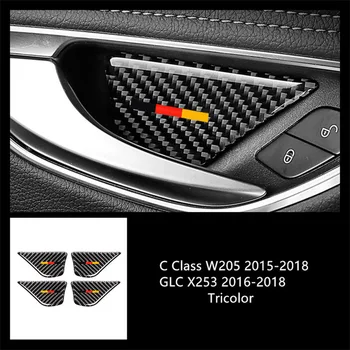 Car Inner Door Handle Frame Decoration Cover Trim 4Pcs 2016-2019 For Benz C Class W205 2015-2018 GLC X253 Carbon Fiber 
Car Inner Door Handle Frame Decoration Cover Trim 4Pcs 2016-2019 For Benz C Class W205 2015-2018 GLC X253 Carbon Fiber