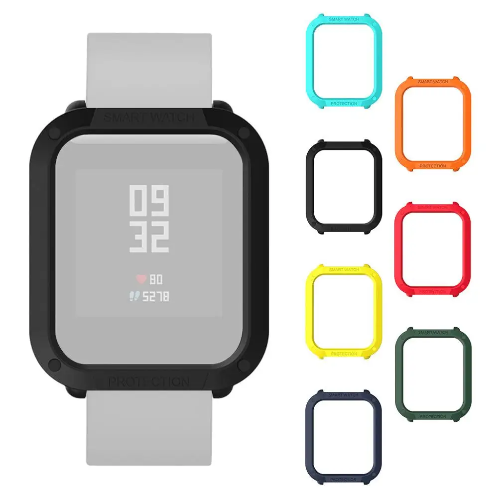 Ultra-Slim Coloful Screen Protector Case Cover for Huami Amazfit Bip Youth Watch Smart watch accessories Protective Cases #904
Ultra-Slim Coloful Screen Protector Case Cover for Huami Amazfit Bip Youth Watch Smart watch accessories Protective Cases #904