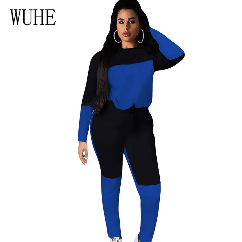 WUHE Autumn Casual New Style Solid Color Romper Playsuits Two Pieces Sets Patchwork Elegant O-neck Long Sleeve Womens Jumpsuits
WUHE Autumn Casual New Style Solid Color Romper Playsuits Two Pieces Sets Patchwork Elegant O-neck Long Sleeve Womens Jumpsuits