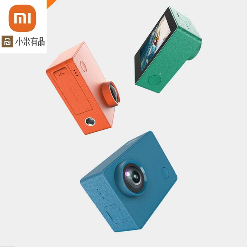 Фото Спортивная камера Xiaomi mijia 4K SEABIRD 2 01 миллиона пикселей 4K/30 кадров поддержка SDIO3.0