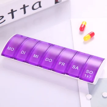 Medicine Box Storage Organizer Weekdays Dispenser Portable Mini 7 Days Weekly Slot Tablet Rectangle Holder Home Pill Case
Medicine Box Storage Organizer Weekdays Dispenser Portable Mini 7 Days Weekly Slot Tablet Rectangle Holder Home Pill Case