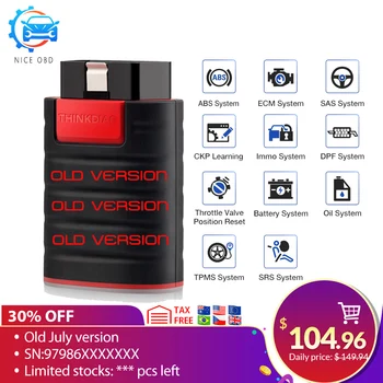 Old Version befor July Black Head Thinkdiag same as easydiag full system OBD2 Diagnostic Tool Code Reader 15 reset services
Old Version befor July Black Head Thinkdiag same as easydiag full system OBD2 Diagnostic Tool Code Reader 15 reset services