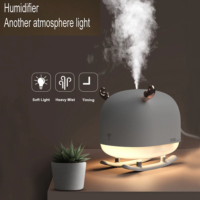 260ML Sleigh Deer Ultrasonic USB Air Humidifier Aroma Essential Oil Diffuser LED Night Lamp Fogger Mist Maker for Home Car Room
260ML Sleigh Deer Ultrasonic USB Air Humidifier Aroma Essential Oil Diffuser LED Night Lamp Fogger Mist Maker for Home Car Room