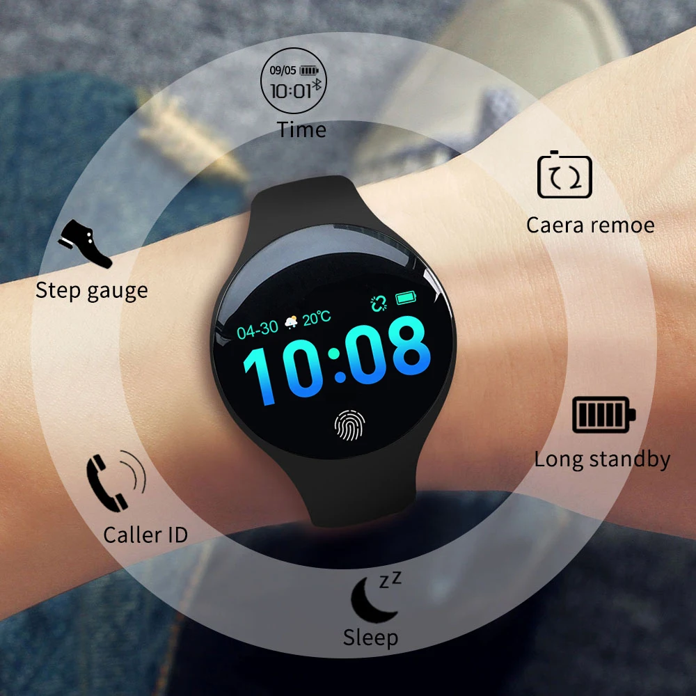 New Touch Smartwatch Sport Fitness Smart Watch Men Women Bluetooth Wrist Watch Wearable Devices Bracelet For IOS Android 2019
New Touch Smartwatch Sport Fitness Smart Watch Men Women Bluetooth Wrist Watch Wearable Devices Bracelet For IOS Android 2019
