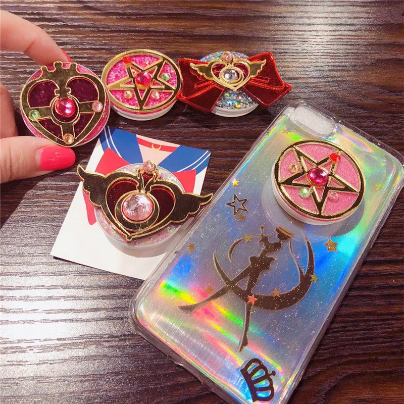free shipping universal cell phone grip expanding stand and grip popping socket phone sailor moon phone stand finger ring holder
free shipping universal cell phone grip expanding stand and grip popping socket phone sailor moon phone stand finger ring holder