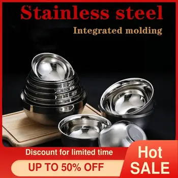 Stainless steel bowl high-grade household double-layer heat-resistant and insulated cereal canteen kindergarten small
Stainless steel bowl high-grade household double-layer heat-resistant and insulated cereal canteen kindergarten small