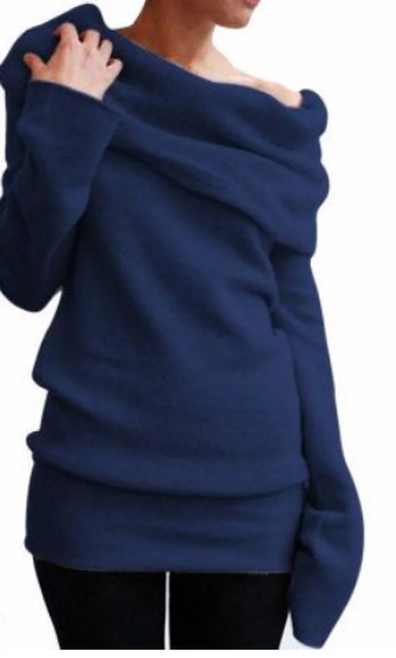 ZOGAA Casual Knit Sweater Women Streetwear Off Shoulder Long Sleeve Pullovers Female Slim Solid Coat Winter Fashion Sweater Top
ZOGAA Casual Knit Sweater Women Streetwear Off Shoulder Long Sleeve Pullovers Female Slim Solid Coat Winter Fashion Sweater Top