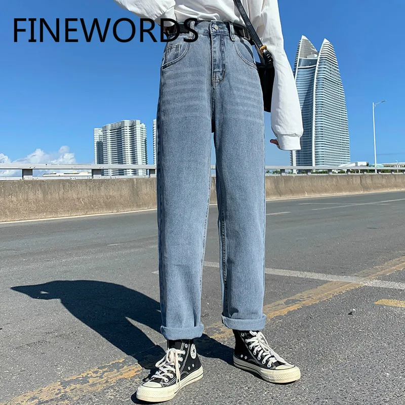 FINEWORDS Vintage High Waist Jeans Plus Size Loose Korean Wide Leg Jeans Streetwear Casual Mom Jeans Mujer All-Match Denim Pants
FINEWORDS Vintage High Waist Jeans Plus Size Loose Korean Wide Leg Jeans Streetwear Casual Mom Jeans Mujer All-Match Denim Pants