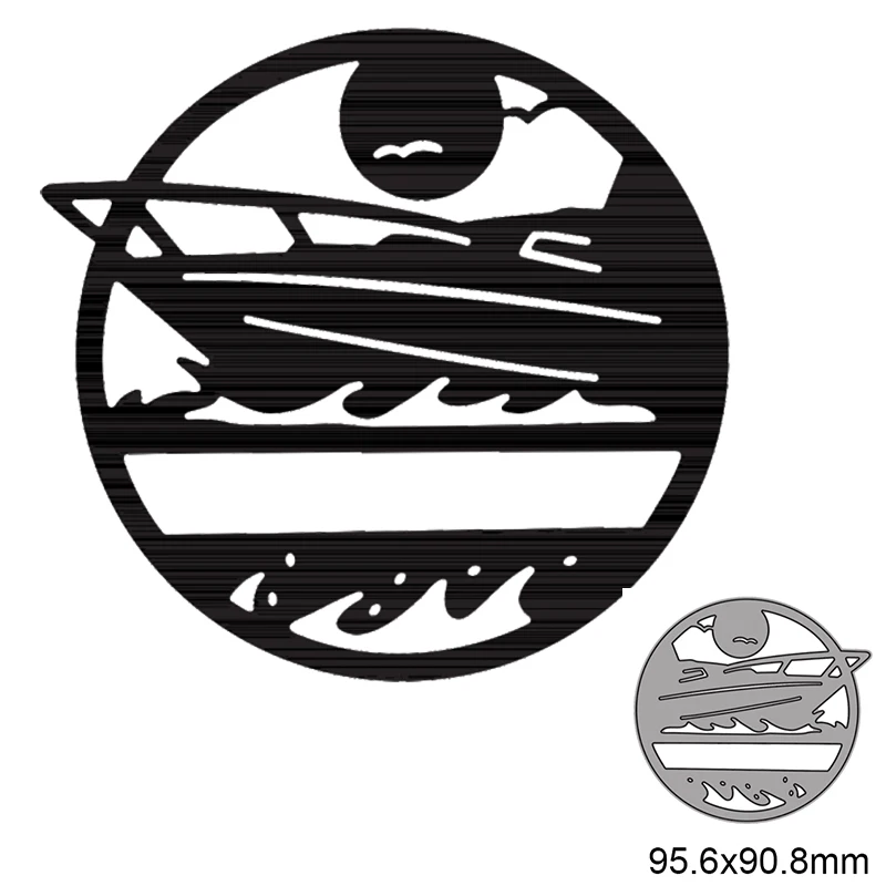 Металлические пресс-формы корабль пароход круглая рамка для «сделай сам» Скрапбукинг Декоративные открытки тиснение ремесло 2021 Новинка
Металлические пресс-формы корабль пароход круглая рамка для «сделай сам» Скрапбукинг Декоративные открытки тиснение ремесло 2021 Новинка