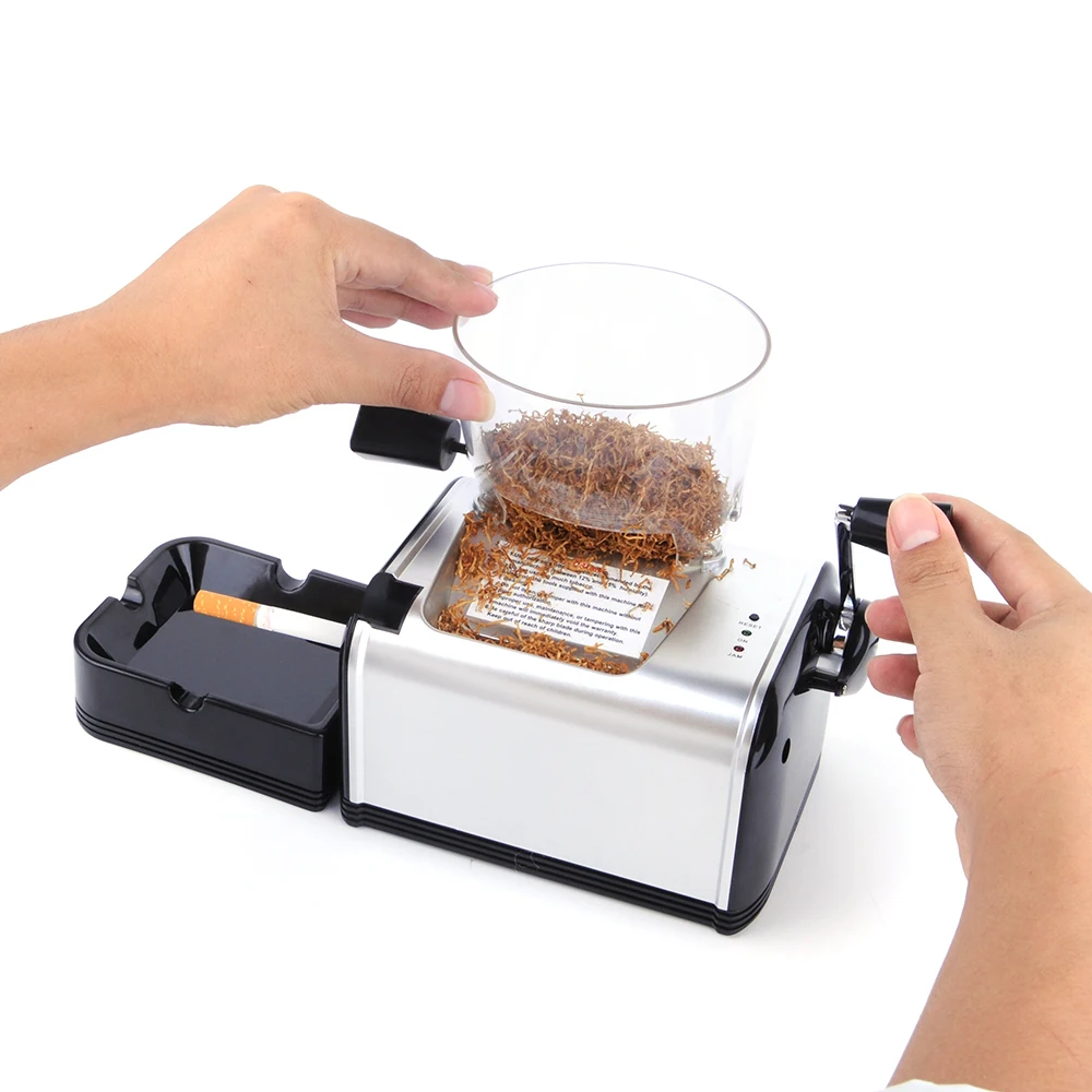 Electric Rolling Machine Automatic Roller Machine Electric Injector Machine Maker Size for King Size (84mm) Tubes-for 8mm Dia
Electric Rolling Machine Automatic Roller Machine Electric Injector Machine Maker Size for King Size (84mm) Tubes-for 8mm Dia