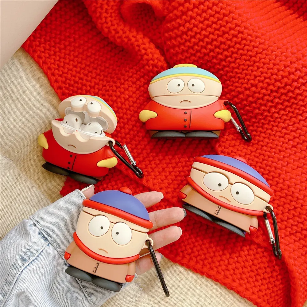 Luxury Cartoon Earphone South Park Case For Airpods 1 2 3 Pro Wireless Bluetooth Headset Cute Doll Accessories Cover For Airpods Aliexpress Consumer Electronics